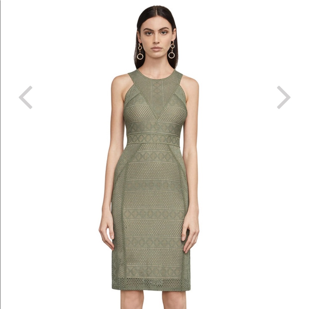 NWT BCBGMaxAzria Olive Dress